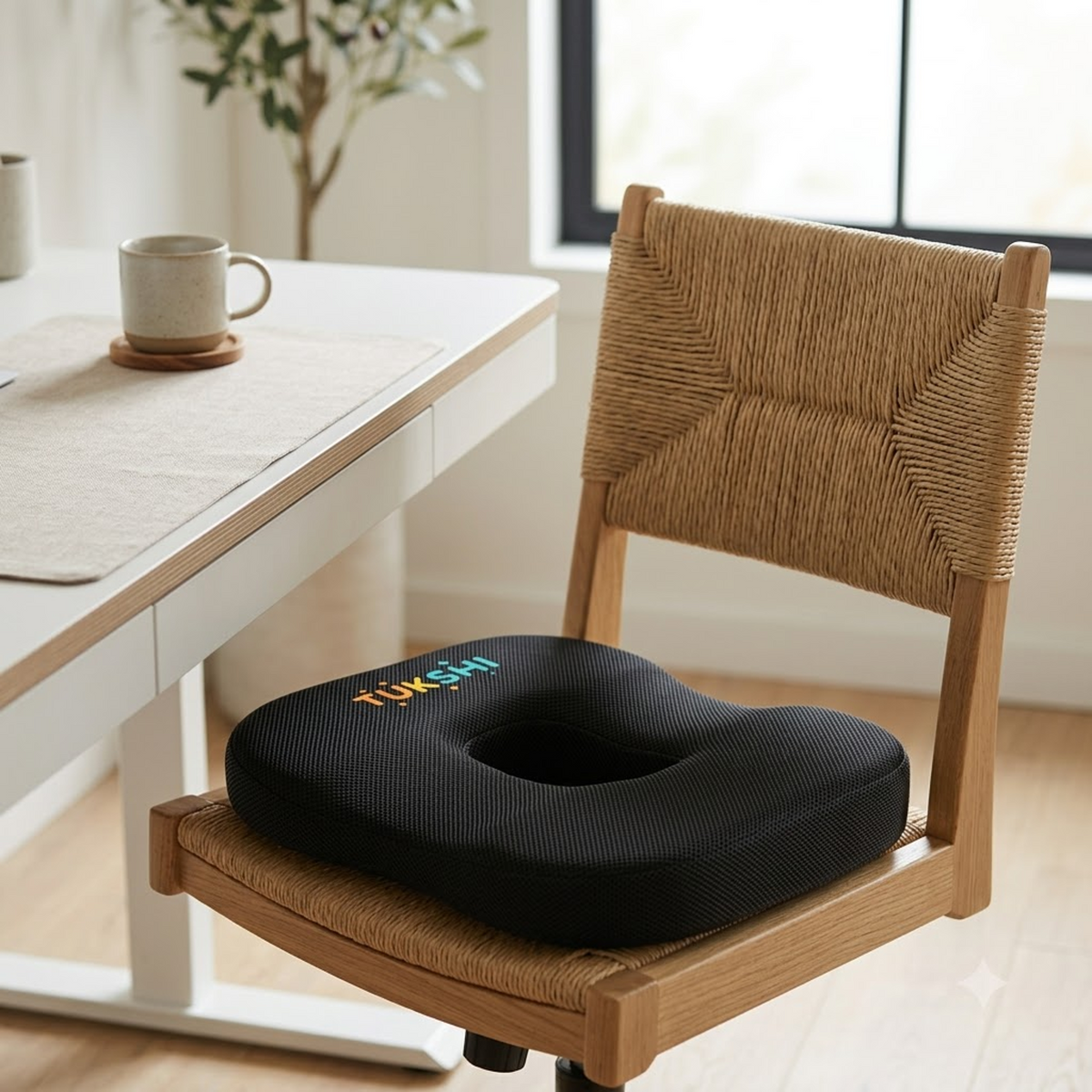 Tukshi Donut shaped Seating Pillow