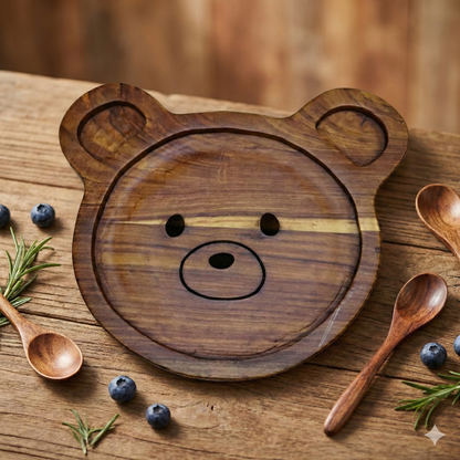 Sheesham Wood Serving Plate (Multiple Shapes)
