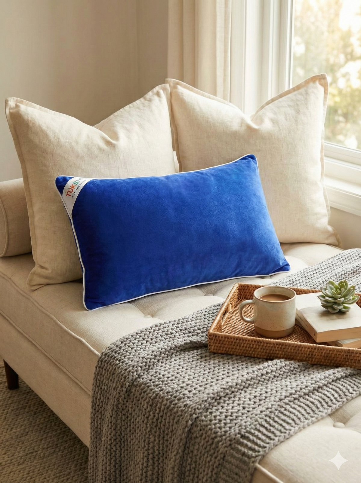 Tukshi Premium Microfiber Pillow
