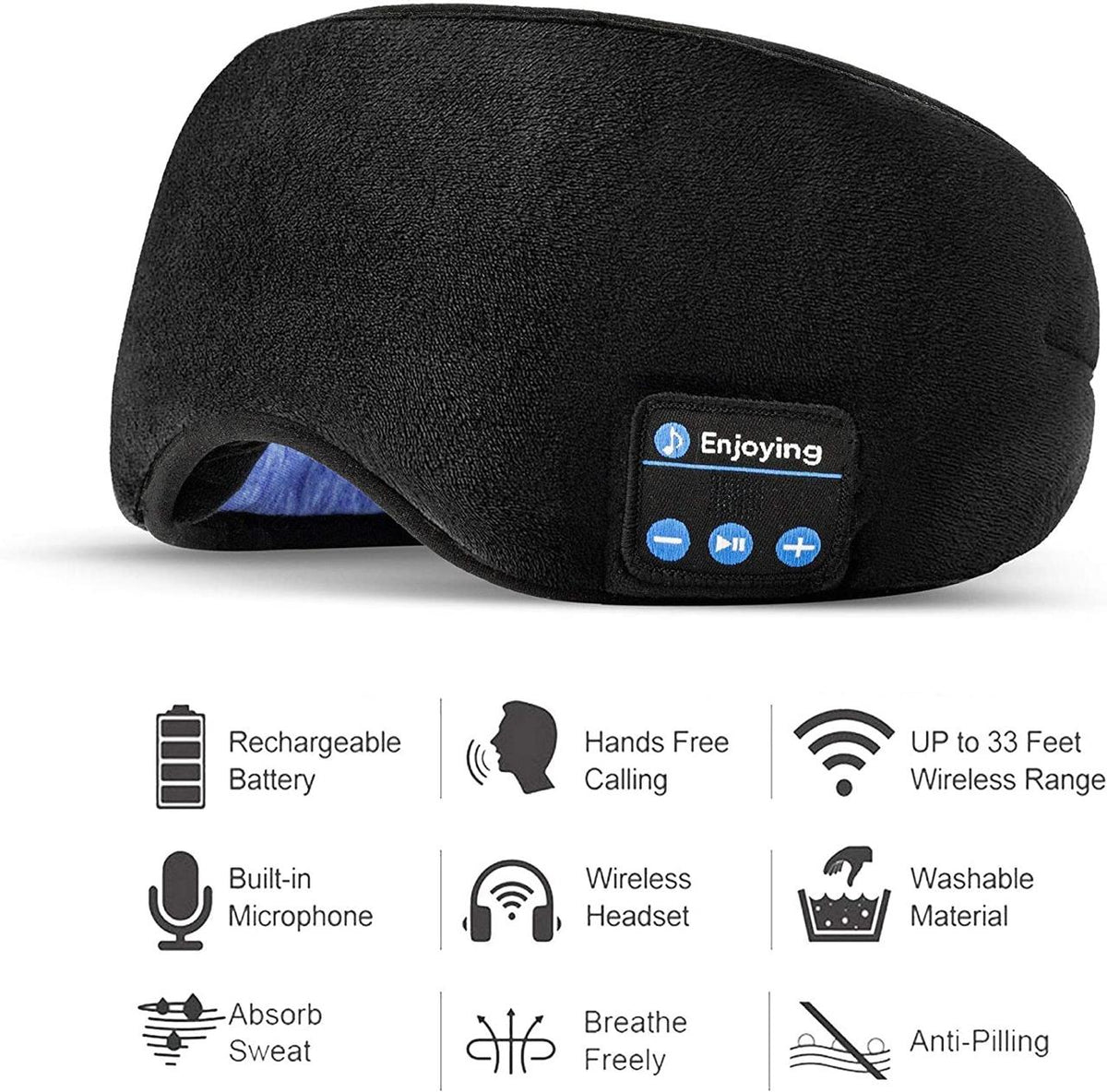 Tukshi Premium Bluetooth Sleep Mask