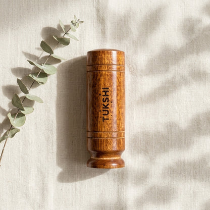 Vijaysar Glass (Natural Wooden Tumbler)