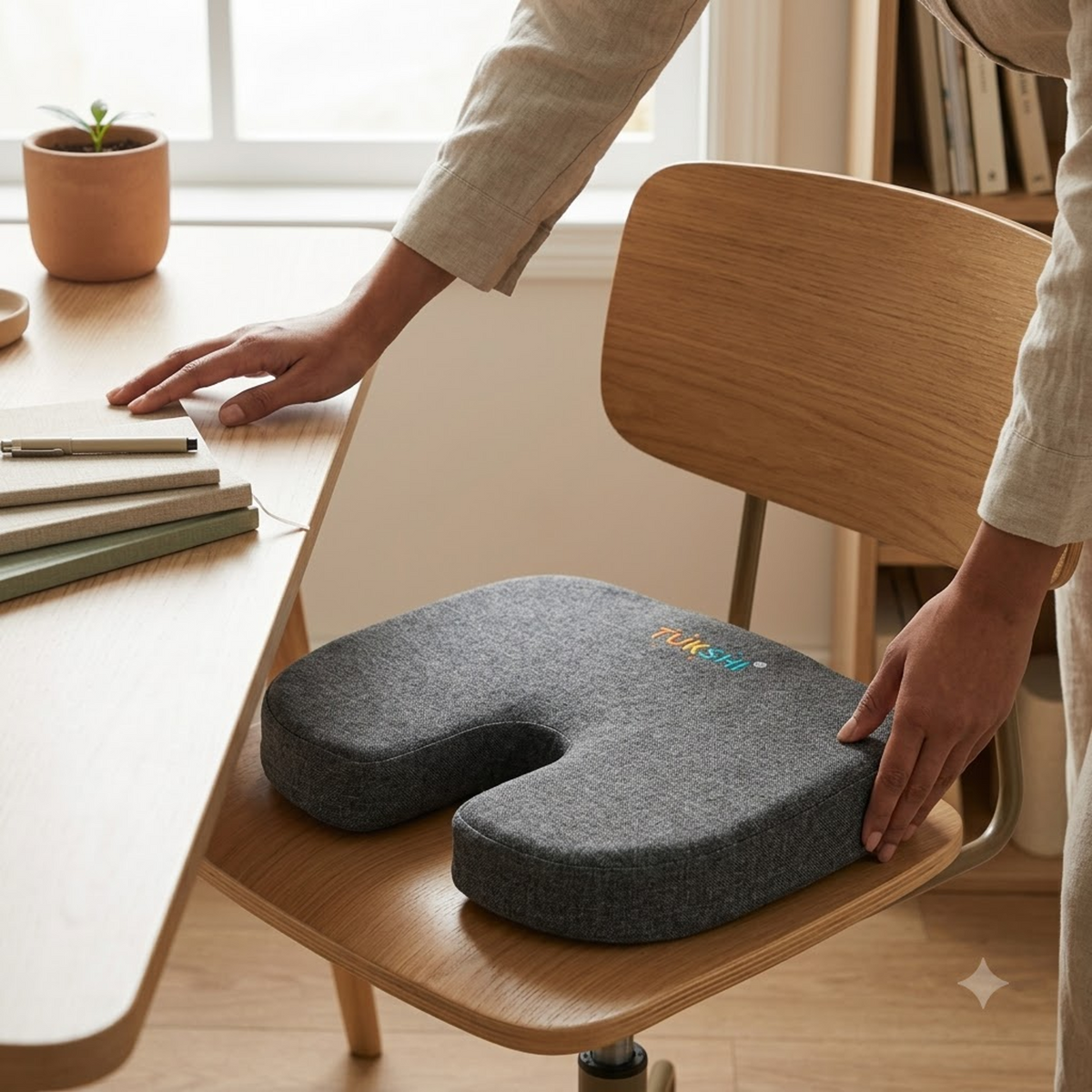 Tukshi Premium Cocyx Seating Pillow